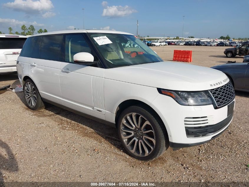 2018 LAND ROVER RANGE ROVER 5.0L V8 SUPERCHARGED