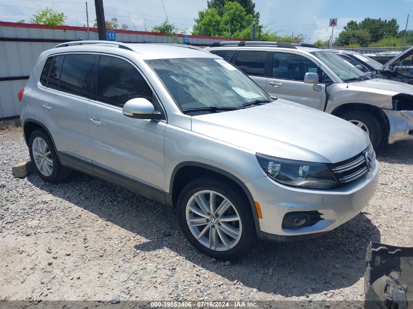 2012 VOLKSWAGEN TIGUAN SE