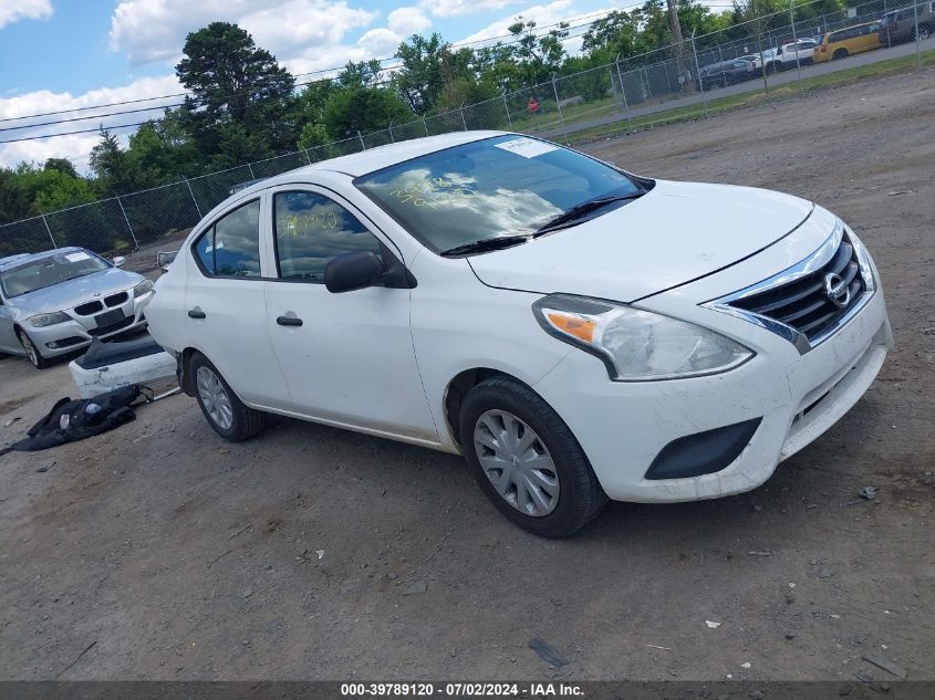 2015 NISSAN VERSA 1.6 S/1.6 S+/1.6 SL/1.6 SV