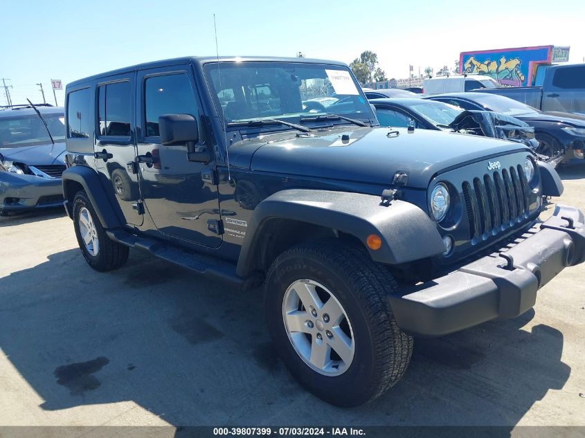 2018 JEEP WRANGLER JK UNLIMITED SPORT S 4X4