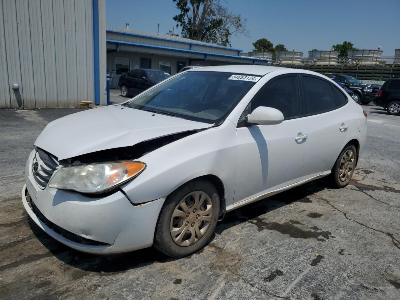 2010 HYUNDAI ELANTRA BLUE