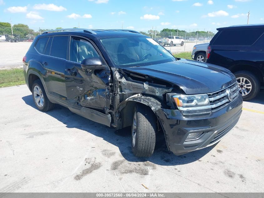 2019 VOLKSWAGEN ATLAS 2.0T SE