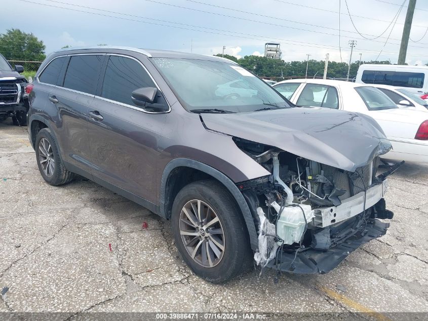 2019 TOYOTA HIGHLANDER SE/XLE