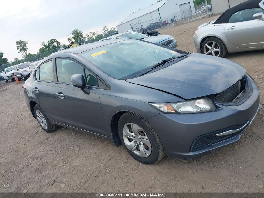 2013 HONDA CIVIC LX