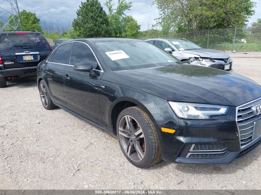 2017 AUDI A4 2.0T PREMIUM