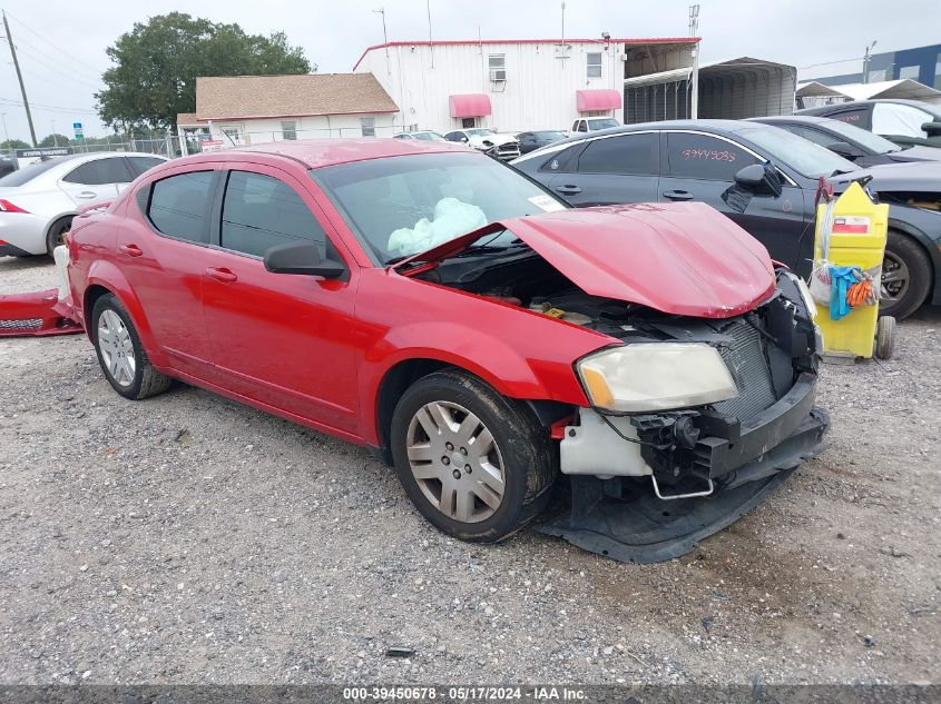 2013 DODGE AVENGER SE