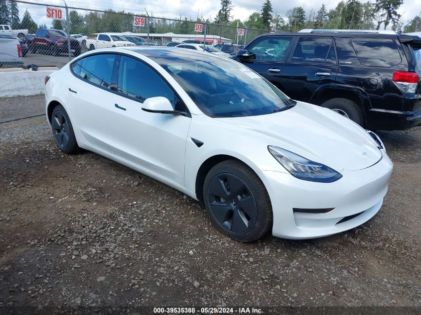 2023 TESLA MODEL 3 REAR-WHEEL DRIVE