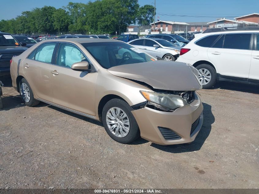 2012 TOYOTA CAMRY LE