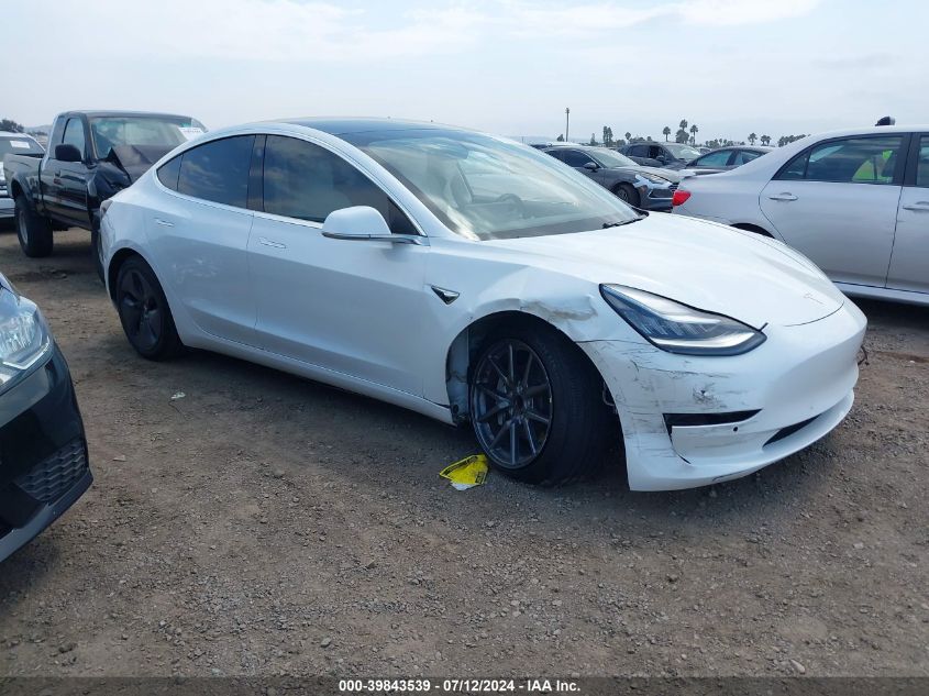 2020 TESLA MODEL 3 STANDARD RANGE PLUS REAR-WHEEL DRIVE/STANDARD RANGE REAR-WHEEL DRIVE