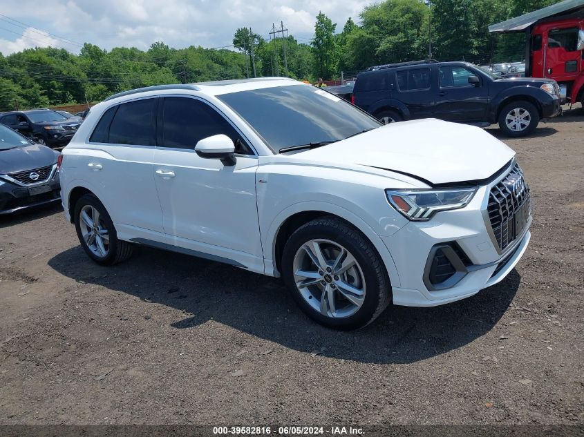 2023 AUDI Q3 PREMIUM PLUS 45 TFSI S LINE QUATTRO TIPTRONIC