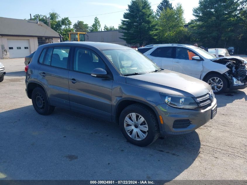 2012 VOLKSWAGEN TIGUAN S