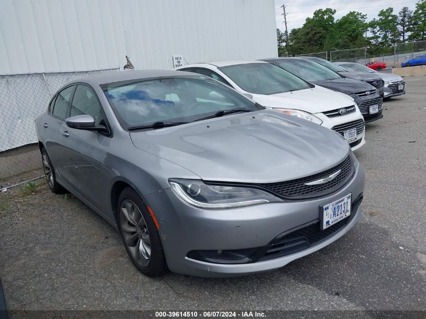 2016 CHRYSLER 200 S