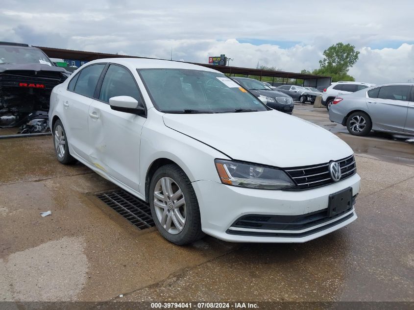 2018 VOLKSWAGEN JETTA 1.4T S