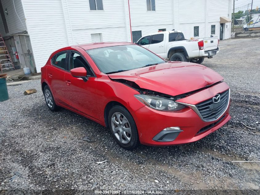 2015 MAZDA MAZDA3 I SPORT