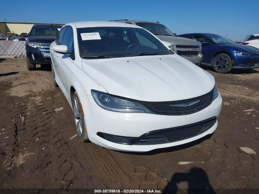 2015 CHRYSLER 200 S