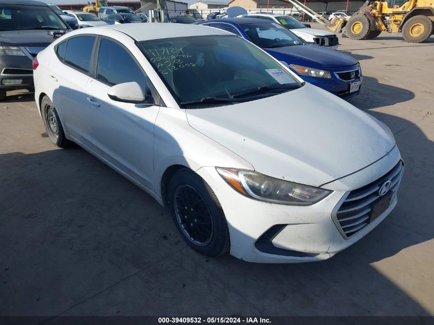 2017 HYUNDAI ELANTRA SE