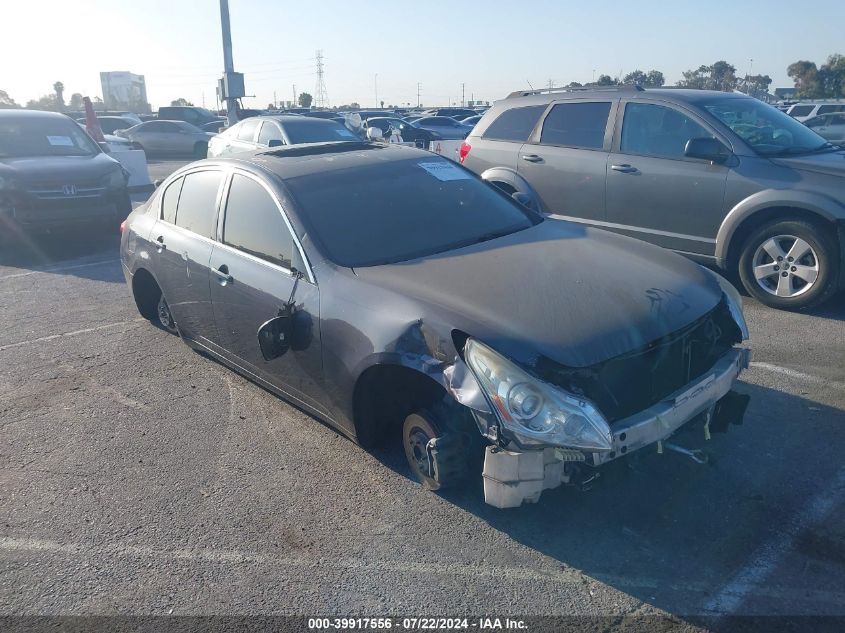 2012 INFINITI G37 SPORT