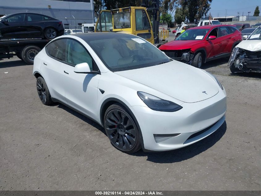 2022 TESLA MODEL Y PERFORMANCE DUAL MOTOR ALL-WHEEL DRIVE