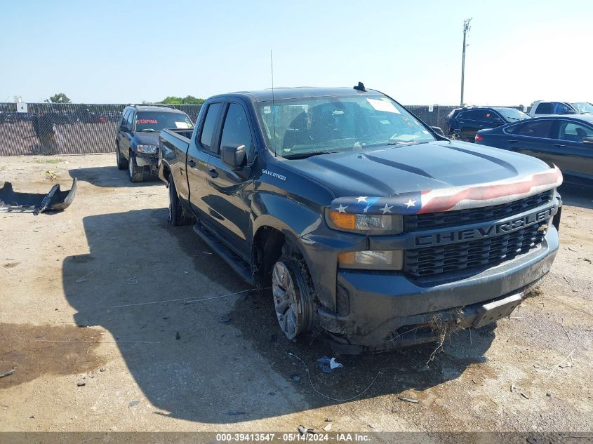 2020 CHEVROLET SILVERADO 1500 2WD DOUBLE CAB STANDARD BED CUSTOM