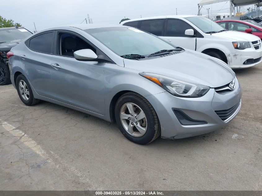 2015 HYUNDAI ELANTRA SE