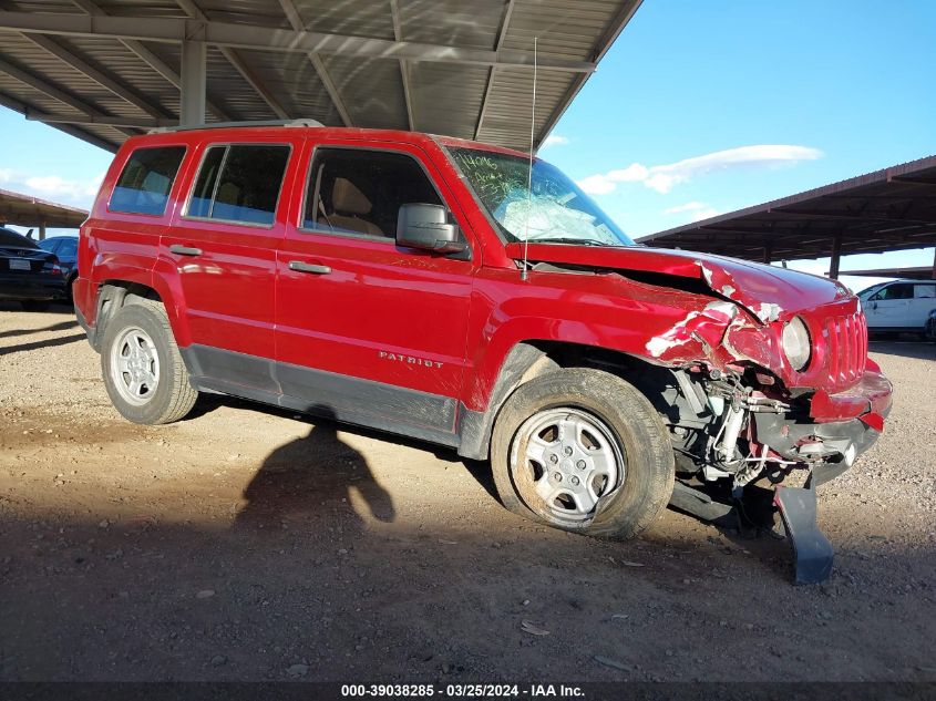 2016 JEEP PATRIOT SPORT