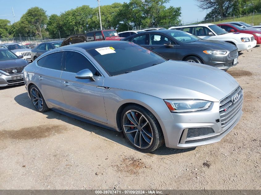 2018 AUDI S5 3.0T PREMIUM PLUS