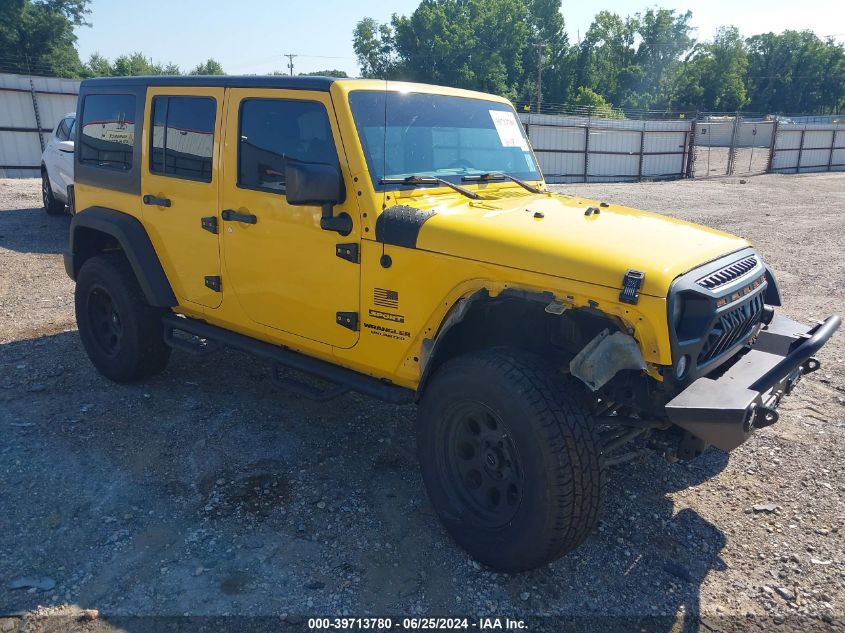 2015 JEEP WRANGLER UNLIMITED SPORT