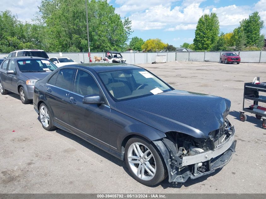 2013 MERCEDES-BENZ C 300 LUXURY 4MATIC/SPORT 4MATIC