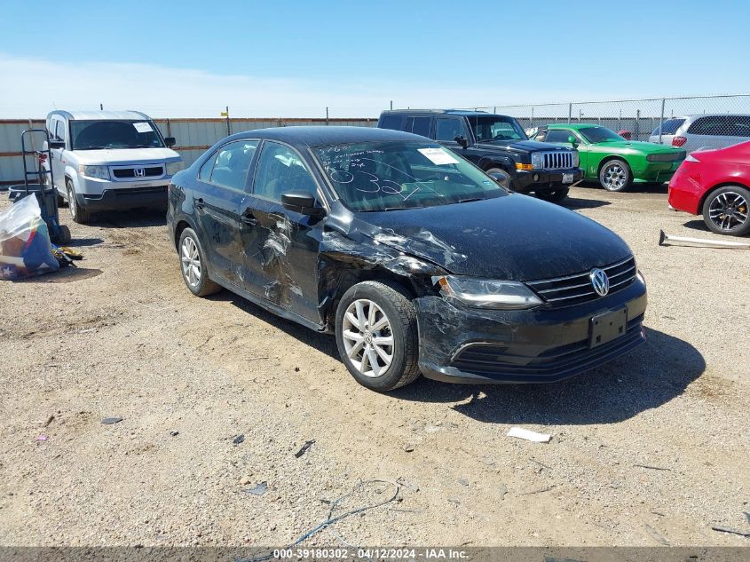 2015 VOLKSWAGEN JETTA 1.8T SE