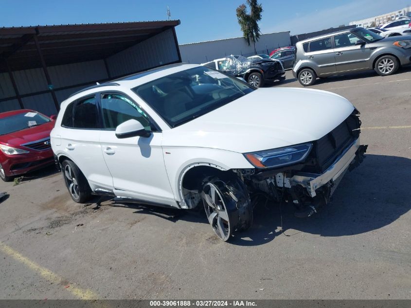 2022 AUDI Q5 PREMIUM PLUS 45 TFSI S LINE QUATTRO S TRONIC