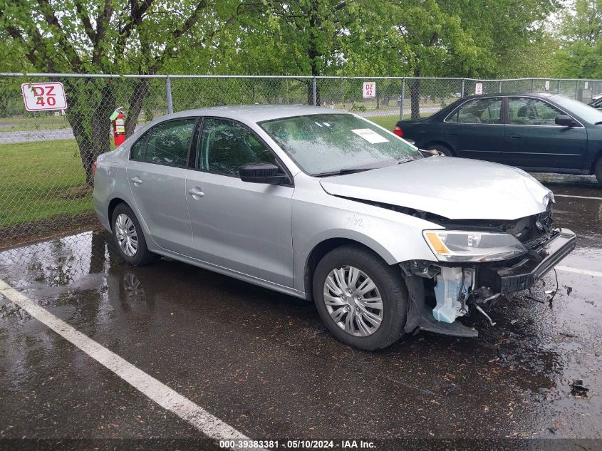 2014 VOLKSWAGEN JETTA 2.0L S