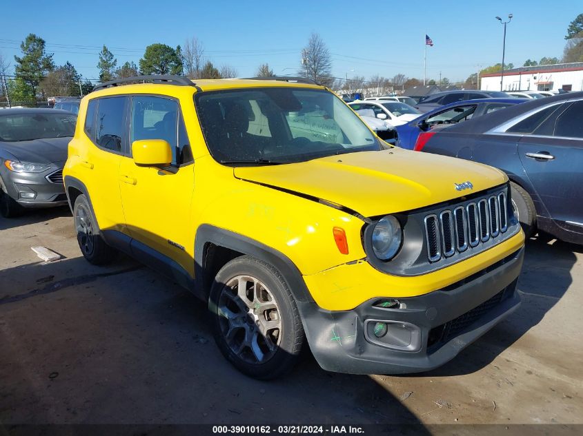 2017 JEEP RENEGADE LATITUDE FWD