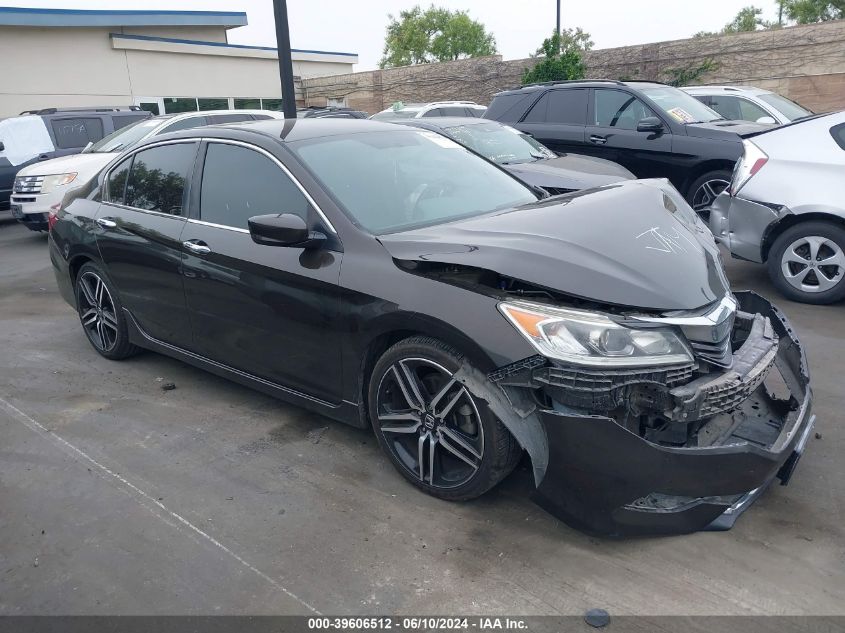 2017 HONDA ACCORD SPORT SE