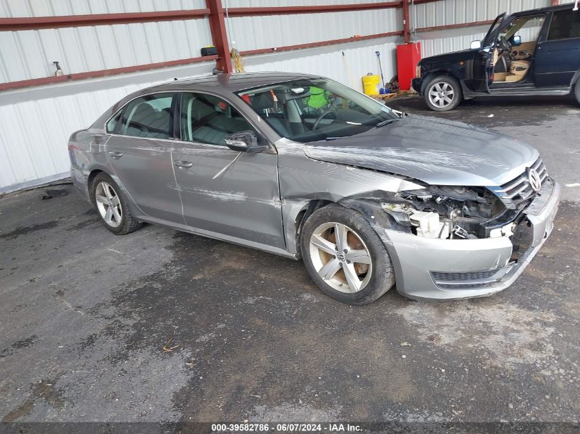 2012 VOLKSWAGEN PASSAT 2.5L SE