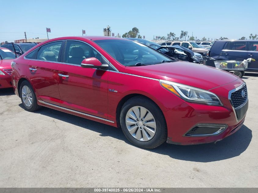 2016 HYUNDAI SONATA HYBRID SE