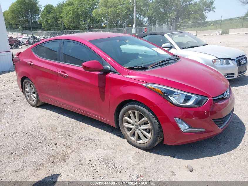 2015 HYUNDAI ELANTRA SE