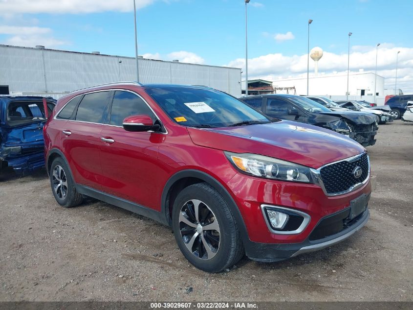 2017 KIA SORENTO 3.3L EX