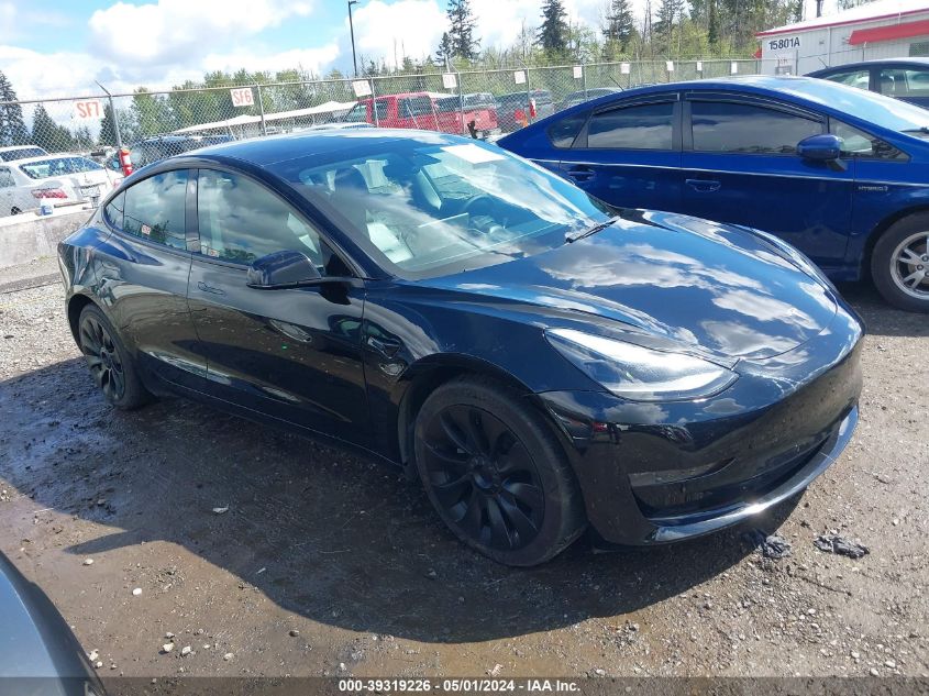 2021 TESLA MODEL 3 STANDARD RANGE PLUS REAR-WHEEL DRIVE