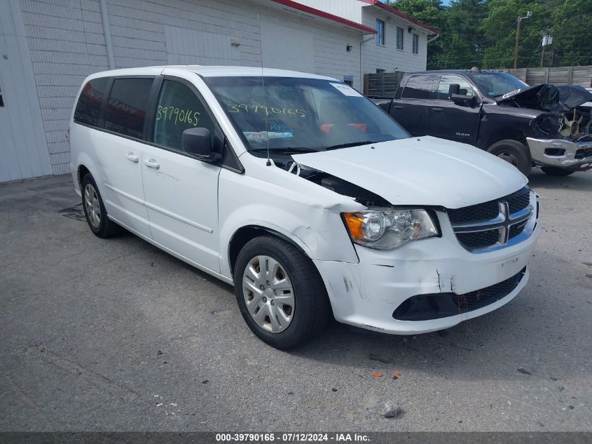 2017 DODGE GRAND CARAVAN SE