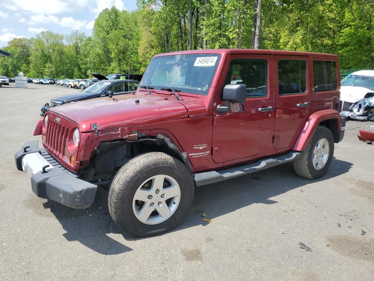 2012 JEEP WRANGLER UNLIMITED SAHARA