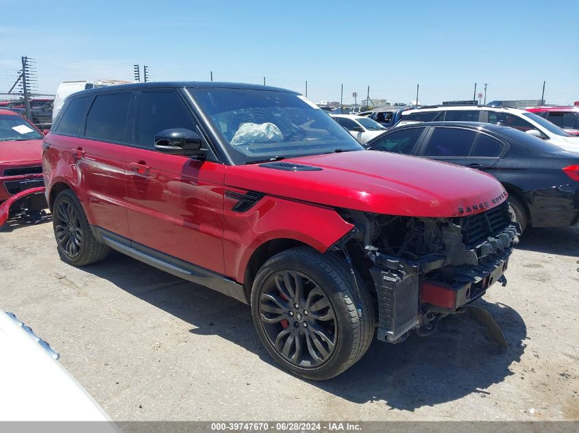 2017 LAND ROVER RANGE ROVER SPORT 5.0L V8 SUPERCHARGED/5.0L V8 SUPERCHARGED DYNAMIC