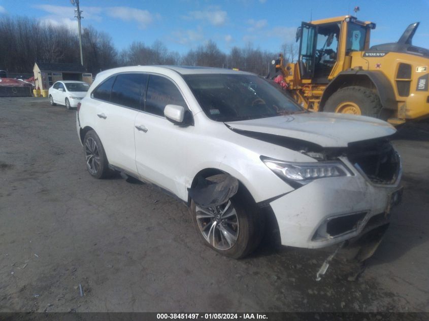 2016 ACURA MDX 3.5L (A9)/W/ACURAWATCH PLUS