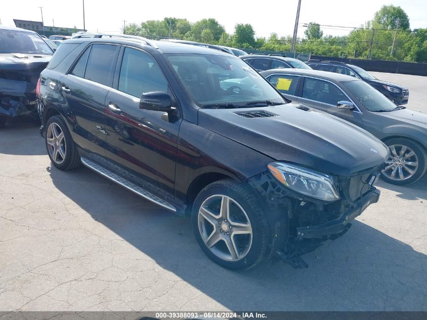 2016 MERCEDES-BENZ GLE 400 4MATIC