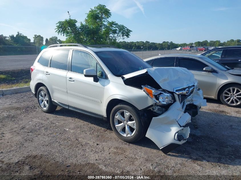 2015 SUBARU FORESTER 2.5I PREMIUM