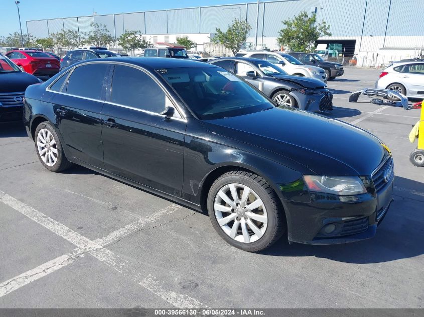 2010 AUDI A4 2.0T PREMIUM