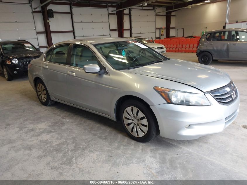 2012 HONDA ACCORD 2.4 LX