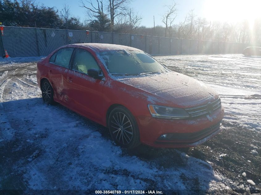 2015 VOLKSWAGEN JETTA 1.8T SPORT