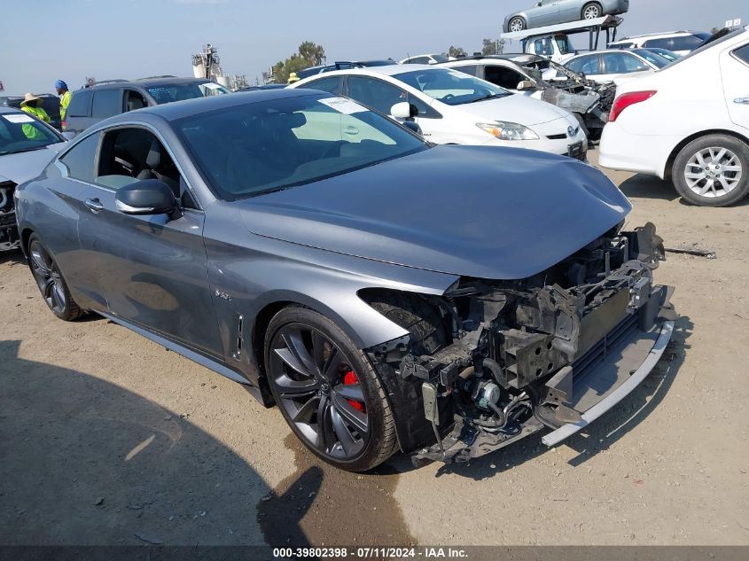 2019 INFINITI Q60 3.0T RED SPORT 400