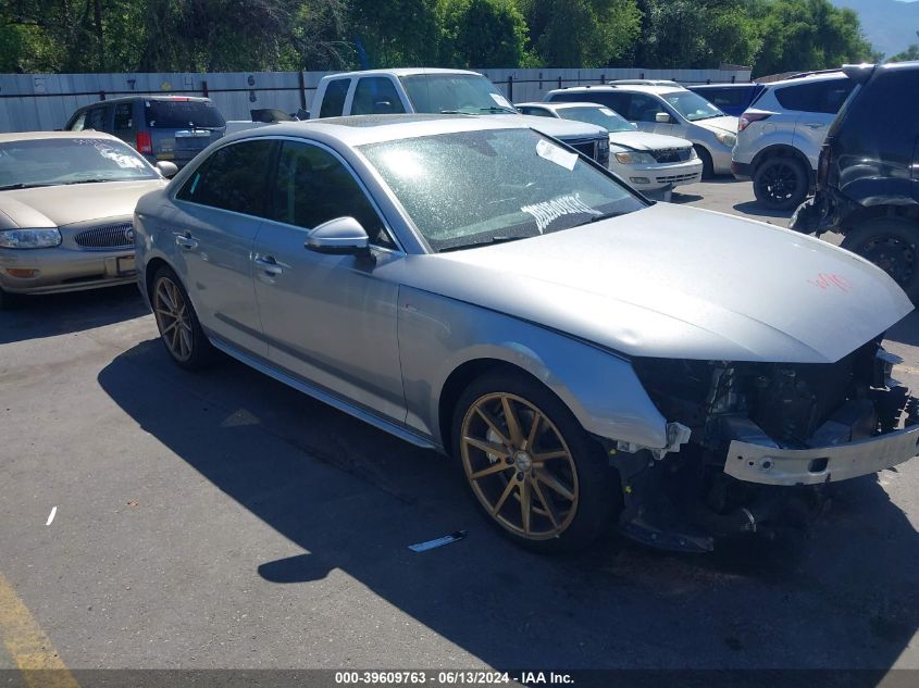 2018 AUDI A4 2.0T PREMIUM/2.0T TECH PREMIUM