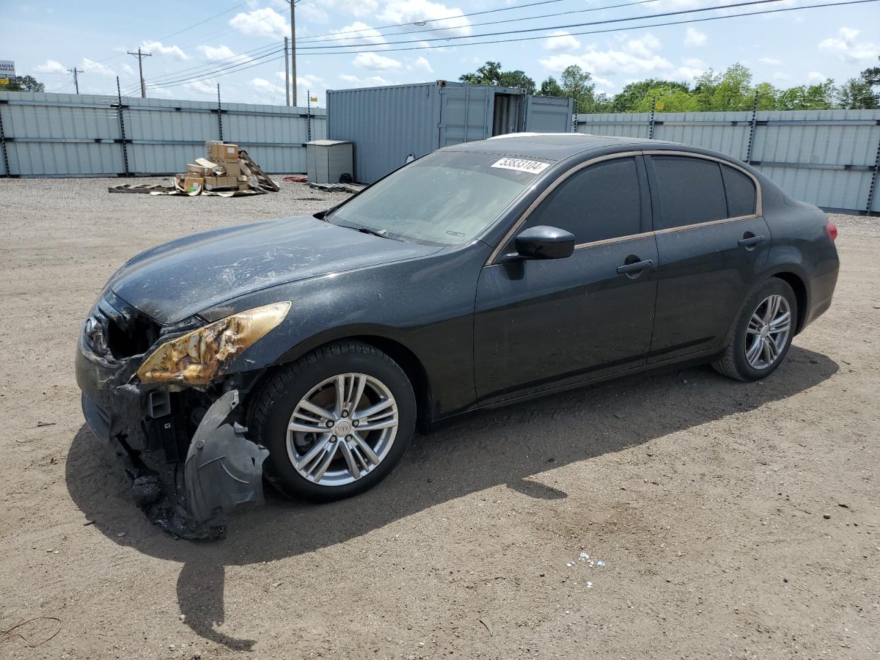 2011 INFINITI G37 BASE